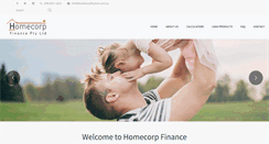 Desktop Screenshot of homecorpfinance.com.au