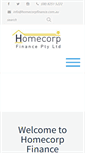 Mobile Screenshot of homecorpfinance.com.au